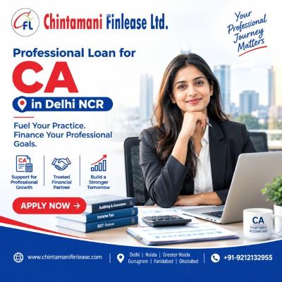 professional loan for ca in delhi ncr